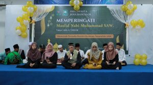 Khidmadnya Peringatan Maulid Nabi Muhammad SAW Tahun 1446 H di SMAS Bina Bangsa-01